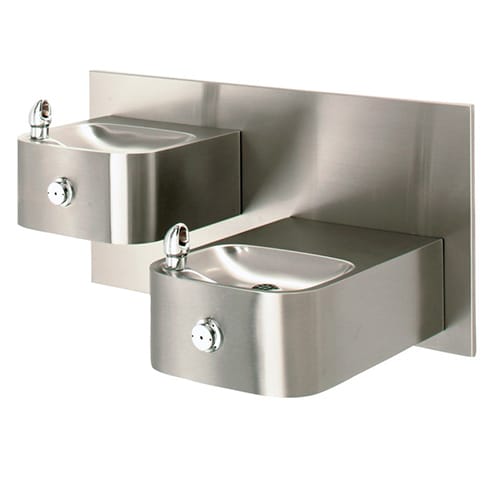 Model 1119B: ADA Vandal-Resistant Wall Mount Dual Drinking Fountain Bundle preview 1